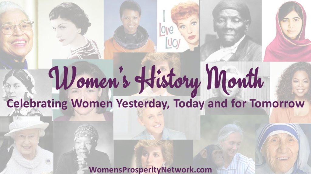 What Does Women's History Month Mean to You? - Women's Prosperity Network
